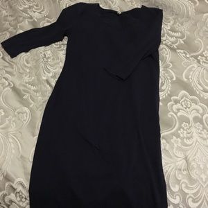 Navy blue dress
